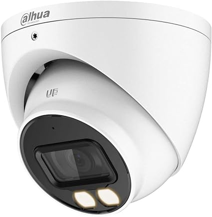Dahua DH-HAC-HDW1509TP-A-LED 5MP Full colour Starlight HDCVI (40m Illumination) Eyeball Dome Camera, 3.6mm Lens, Built-in Mic, 12V DC,IP67