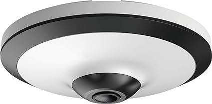 Dahua IPC-EW5541-AS 5MP Panoramic WizMind AI Network PoE IP Fisheye Camera 360° Surveillance, 1.4mm 120db WDR Max IR 33FT VCA Micro-SD Audio Built-in Mic Heat Map BLC HLC ROI 3D DNR ROI (OEM No Logo)